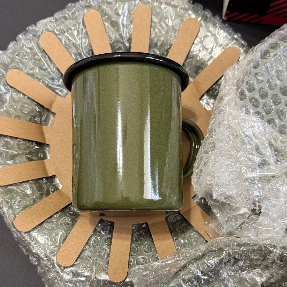 Woolrich Olive Green Ceramic Dinnerware Set
